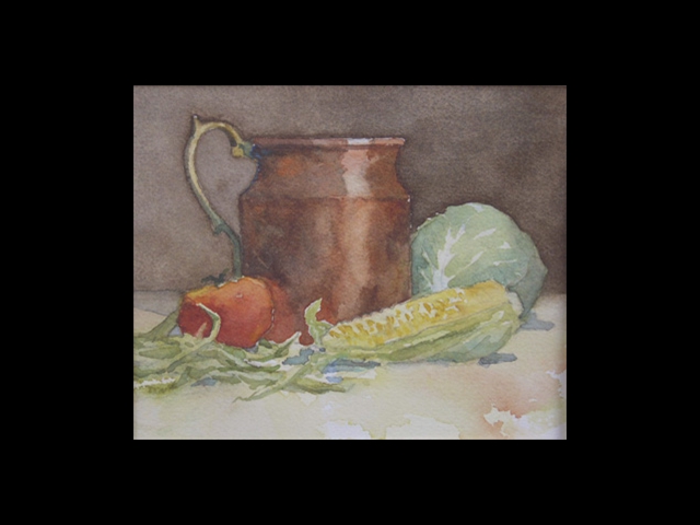 Still Life with Corn