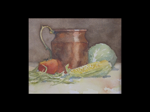 Still Life with Corn